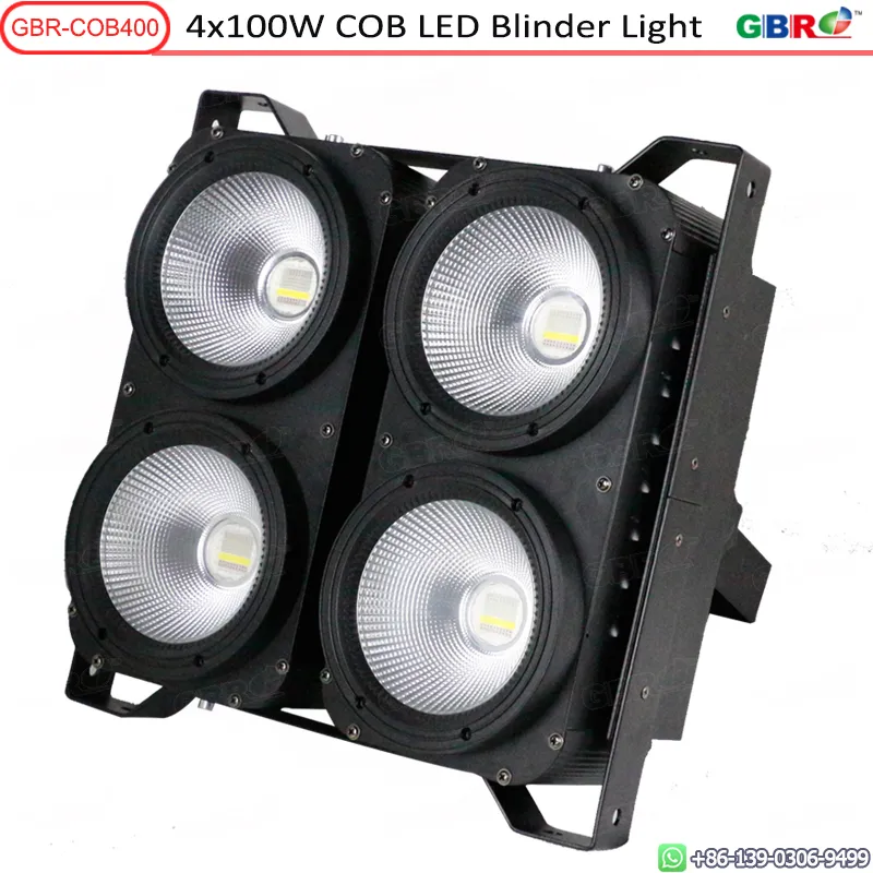 Gbr-COB400 4X100W COB LED 4eyes Blinder Light