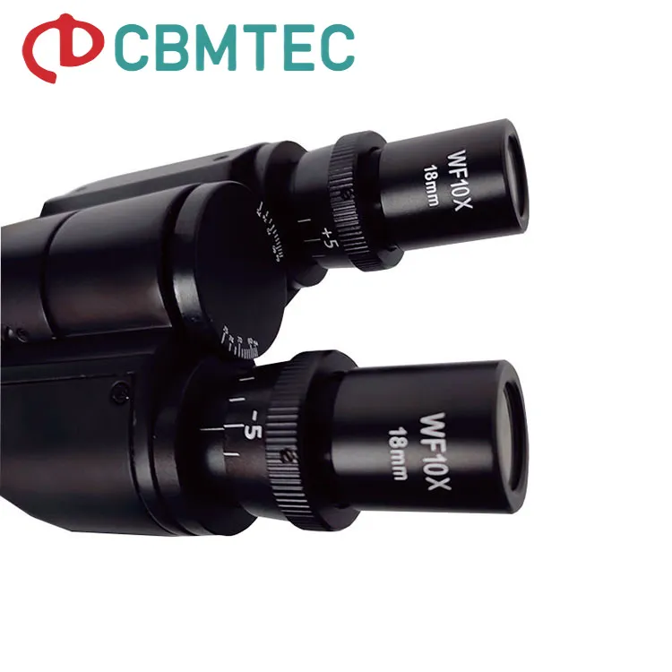 Trinocular Biological Microscope View 1