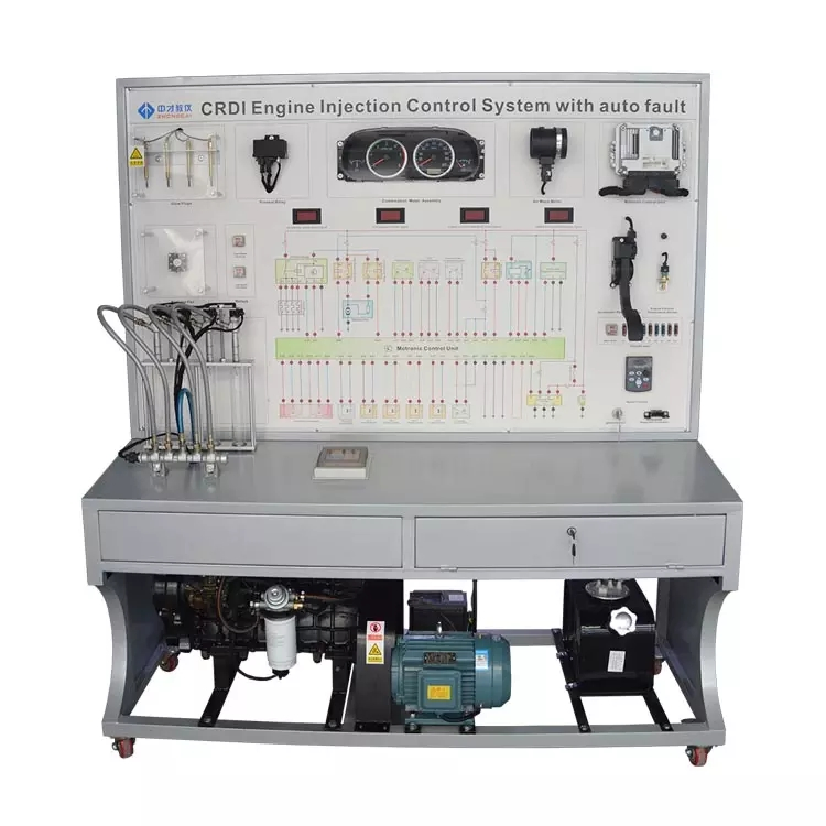 Automotive Vocational Training Equipment Engine Electronic Fuel Injection System Simulator