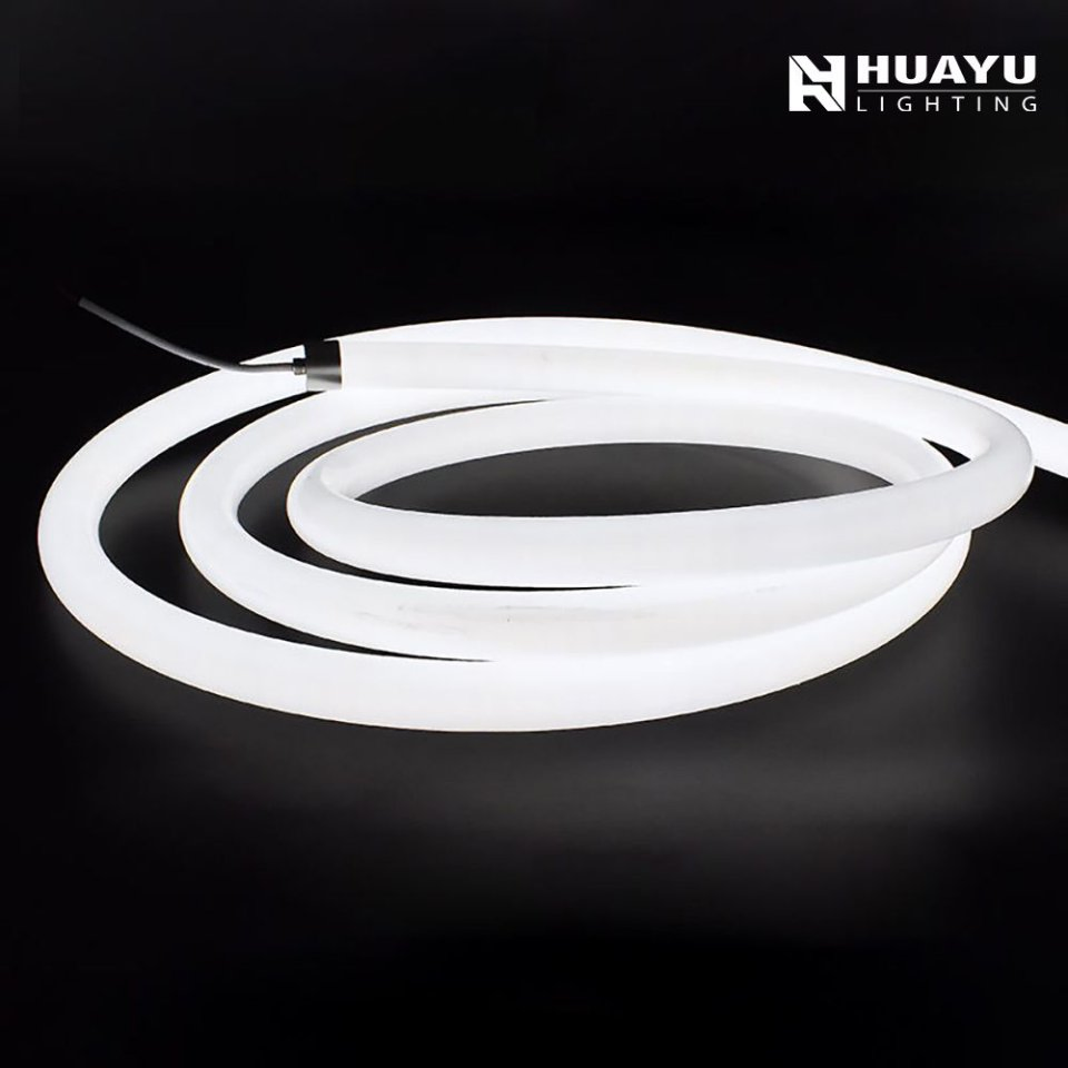 Architectural D25 Neon Cool White (6000K) LED Lighting Strip - IP67 for Cove &amp; Outdoor Use, 5-Year Warranty LED Light