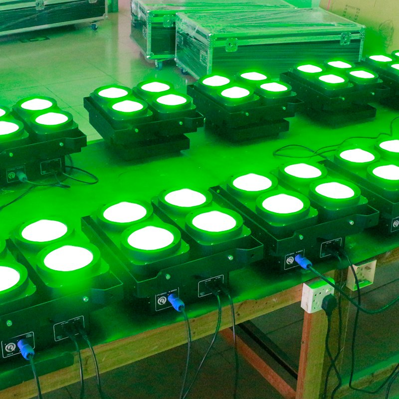 Gbr-COB400 4X100W COB LED 4eyes Blinder Light