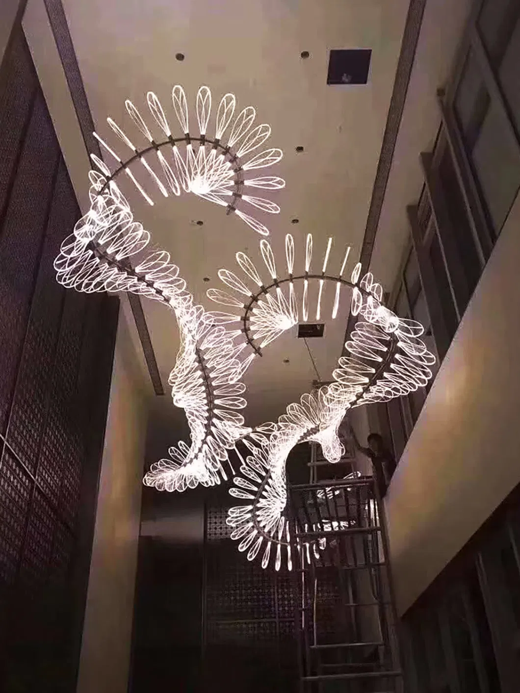 Rain Acrylic Chandelier