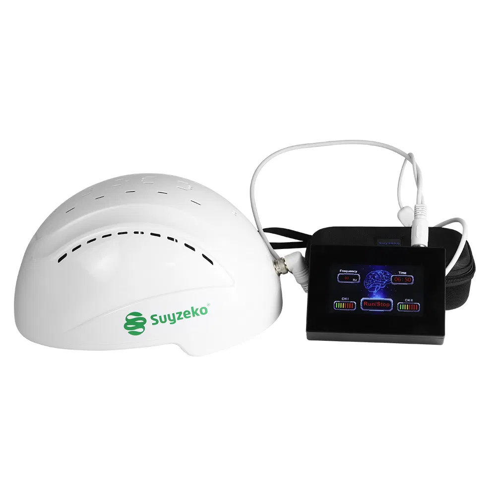 Suyzeko 810nm Helmet Brain Therapy Photobiomodulation Neurofeedback Helmet