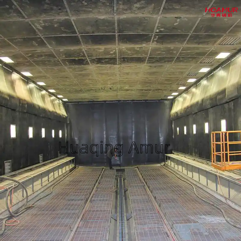 Efficient Air Blast with Q261 Sand Blasting Booth Design