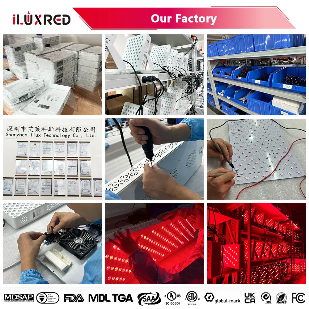 Red Light Therapy Manufacturers Available Stock Therapi LED Lamp Device Lghting Wholesale Red Light Therapy Panel Nir Supplier in China Company