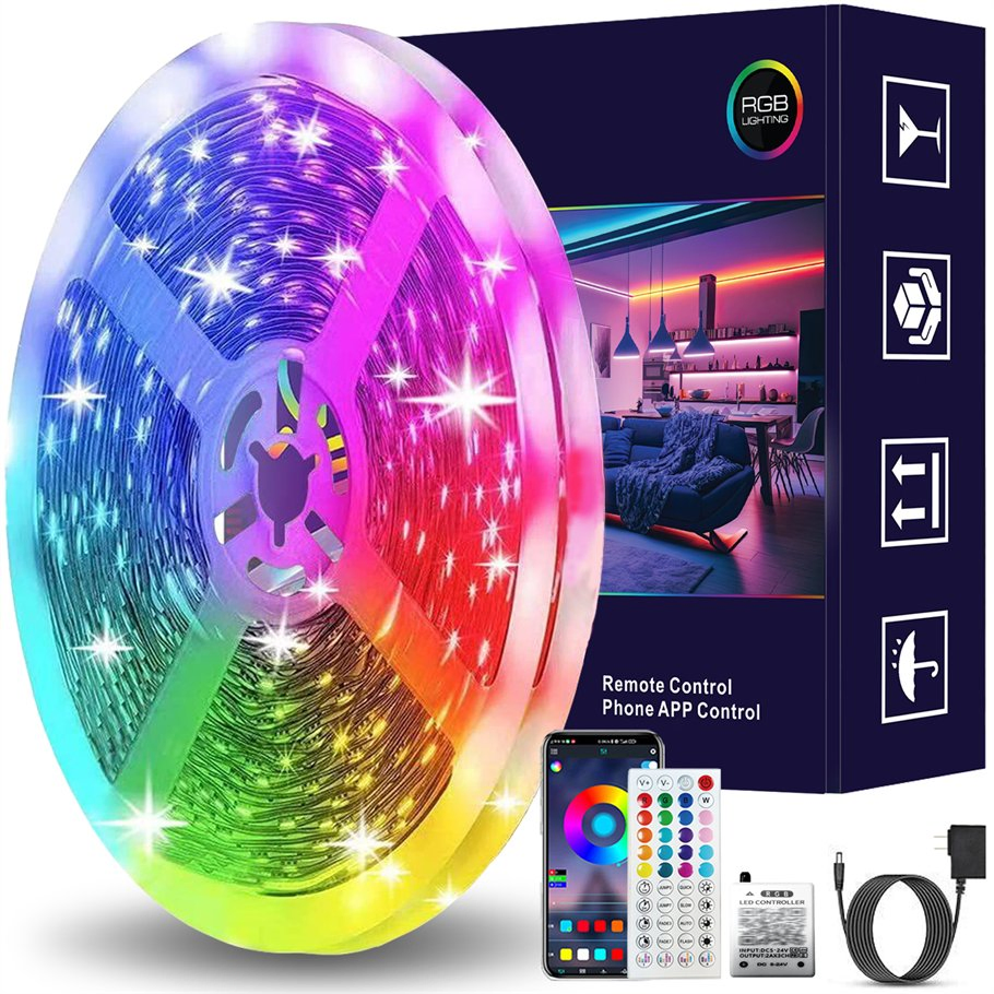 Smart LED TV Backlight Theater Lighting for Gaming Room Home Theater Bedroom Night Light or Mood Ambiance