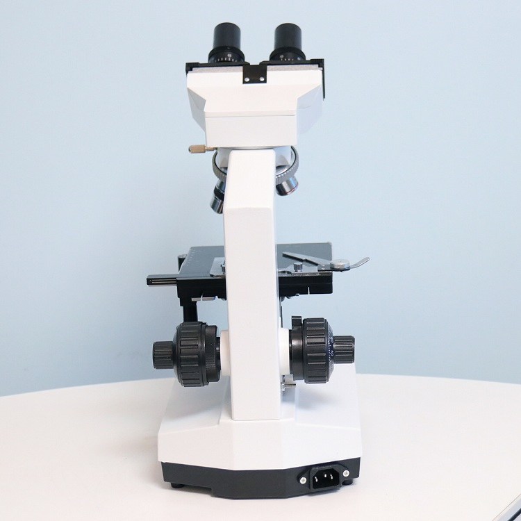 Binocular Compound Biological Microscope with LED Illumination for Universities