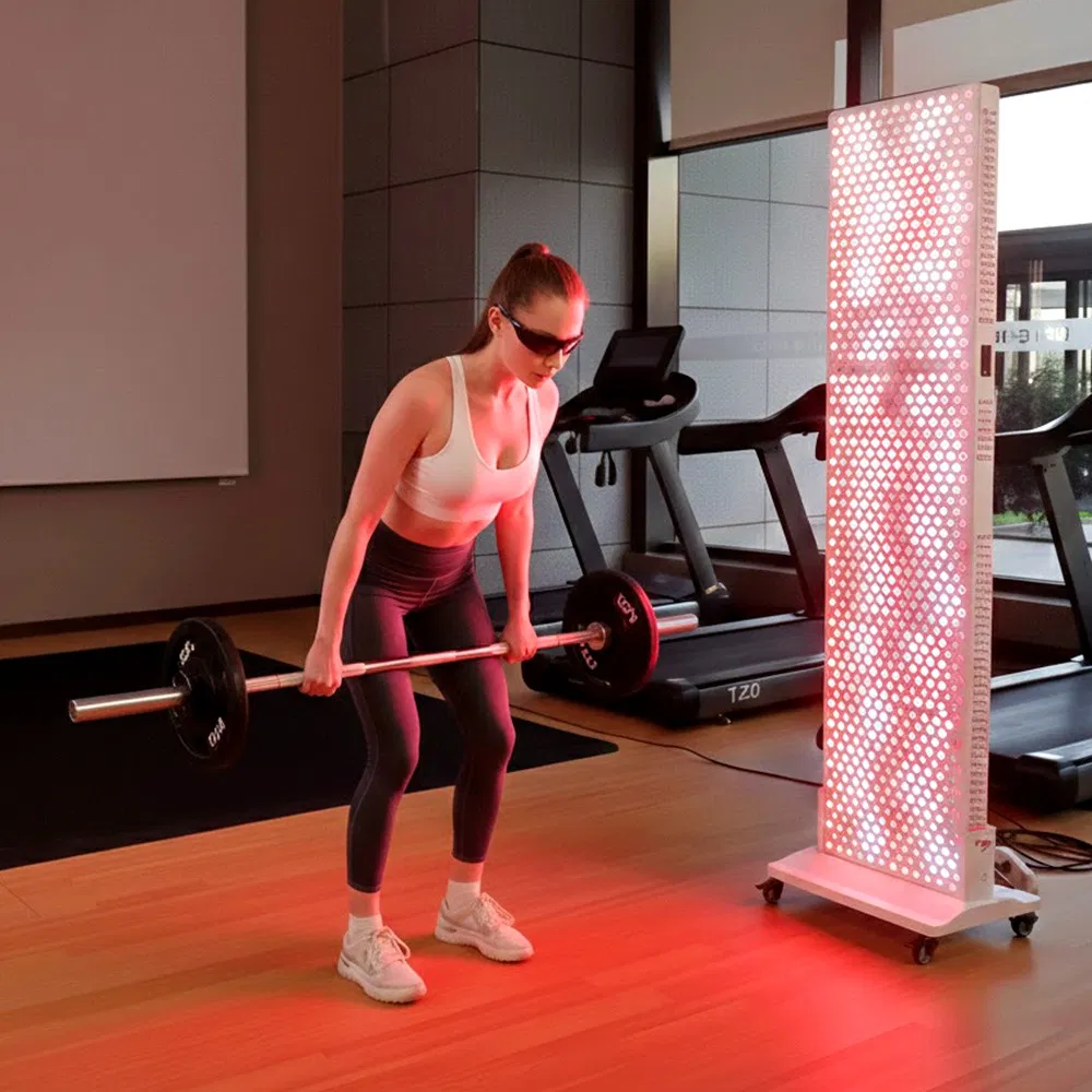 9 Wavelength Full Body Pain Relief LED Blue Red Light Therapy Panel for Skin Beauty Gym Yoga Clinic, Near Infrared Lamp Health Care Device PDT Machine