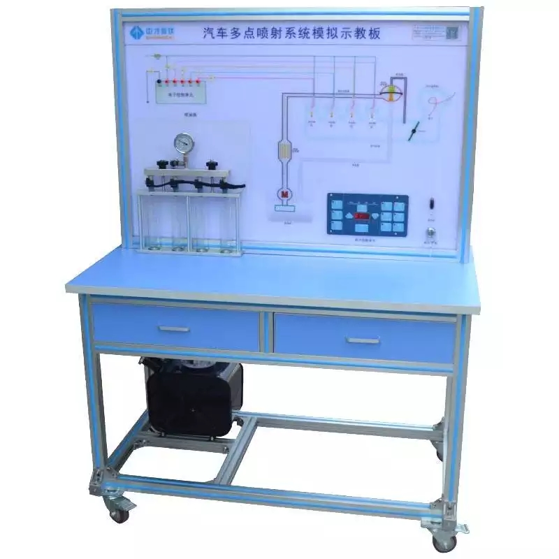 Automotive Vocational Training Equipment Engine Electronic Fuel Injection System Simulator