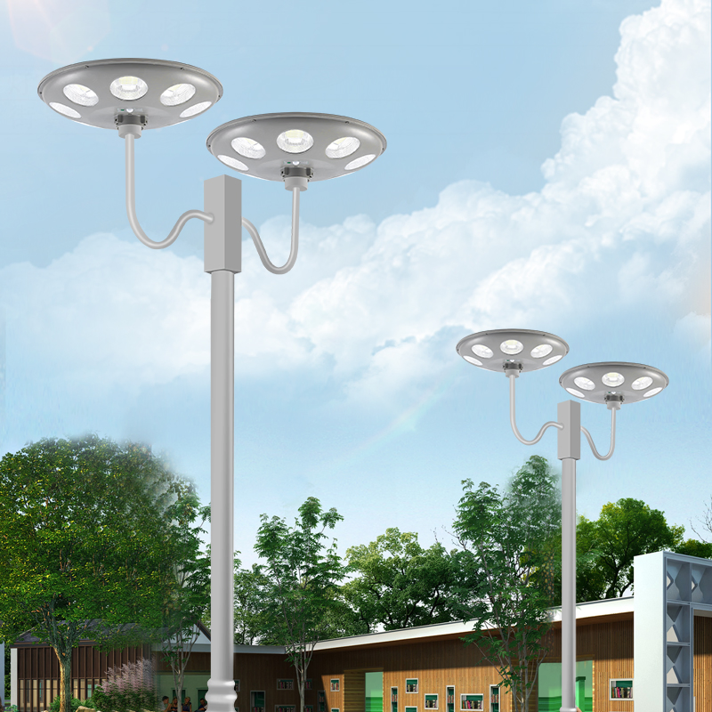 Premium LED Street Light in White with Optional Green and Blue Finishes