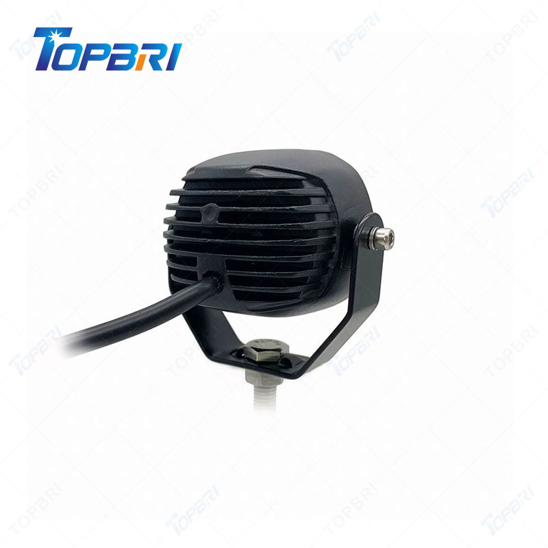 Factory 10W 10-100V Forklift Blue Red Zone LED Safety Warning Light