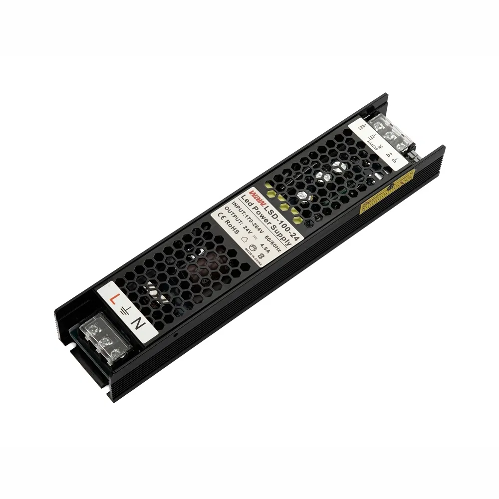 Low-Noise Lsd-100-24 LED Constant Voltage Triac Dimmer Driver for Bedroom Mood Lighting