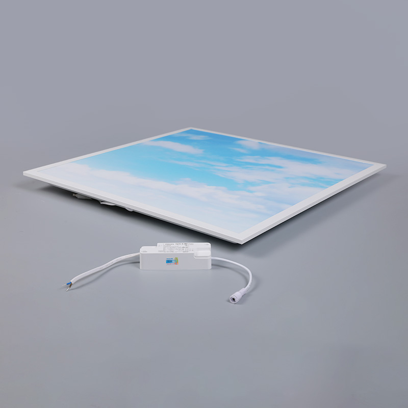 LED Sky Conditioning Recessed Panel Light Infrared Sensing Surface Mount Panel Light595X1195 Blue Sky Panel Light 72W