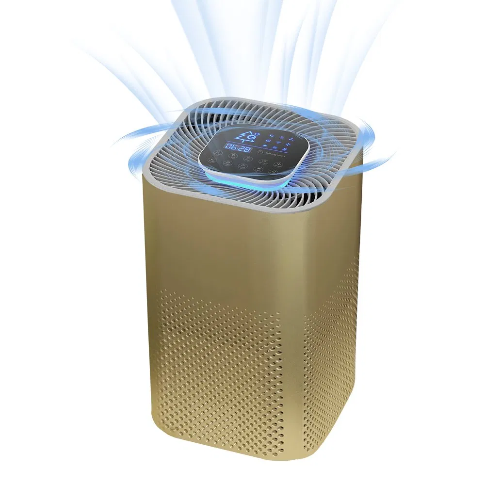 Multicolor LED Air Purifier Machine, 15W Mood Lighting and Aromatherapy Compatibility