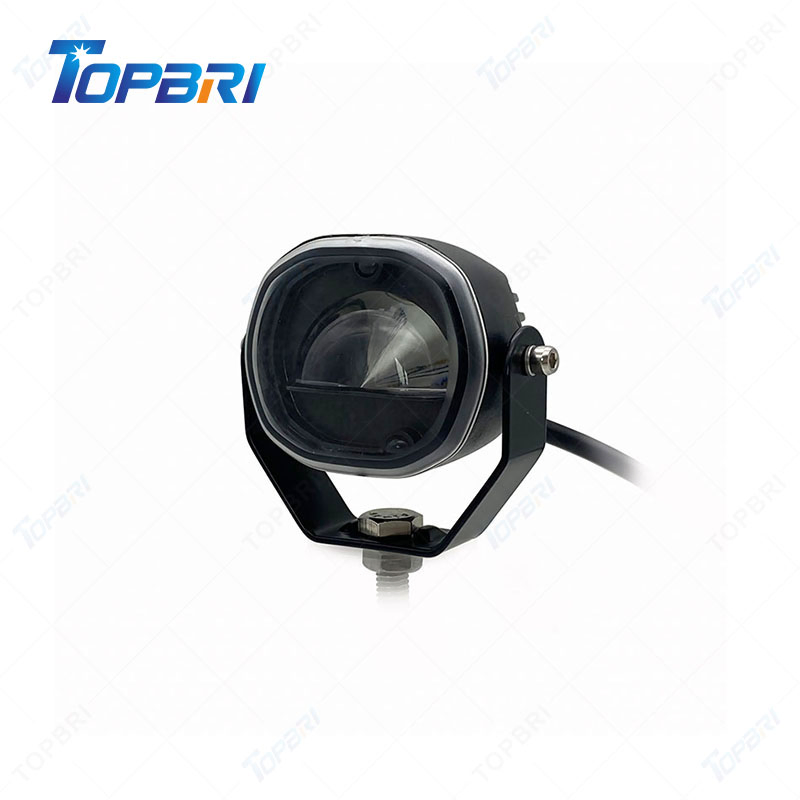 Factory 10W 10-100V Forklift Blue Red Zone LED Safety Warning Light