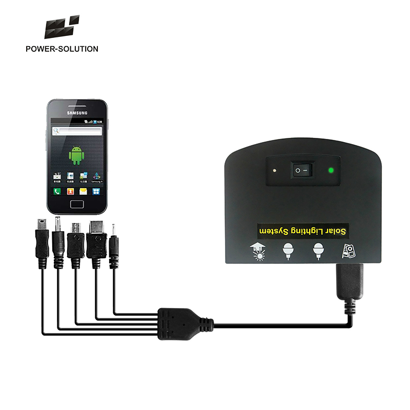 Solar Home Lighting System with High Lumen LED Kits Portable for Sudan Africa