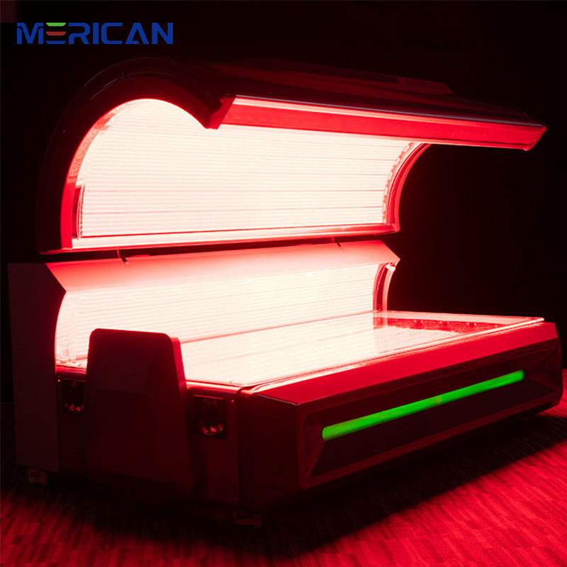 Merican Infrared LED Red Light Therapy Bed Equipment Wholesale OEM/ODM Wellness Beauty Salon Pain Relief Health Care PDT Photobiomodulation Machine