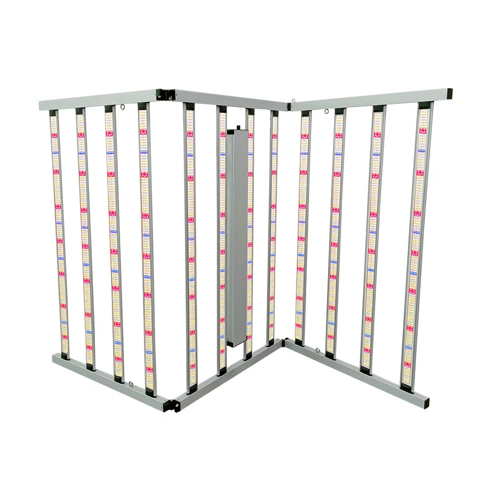 New Foldable 8 Inch Full Spectrum 670W Lm301h LED Bar Light Plant Grow Light for Commercial Horticulture Cultivation