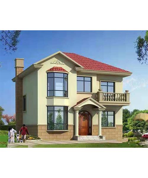 Luxury Customizable Prefab Villa with Smart Home Features