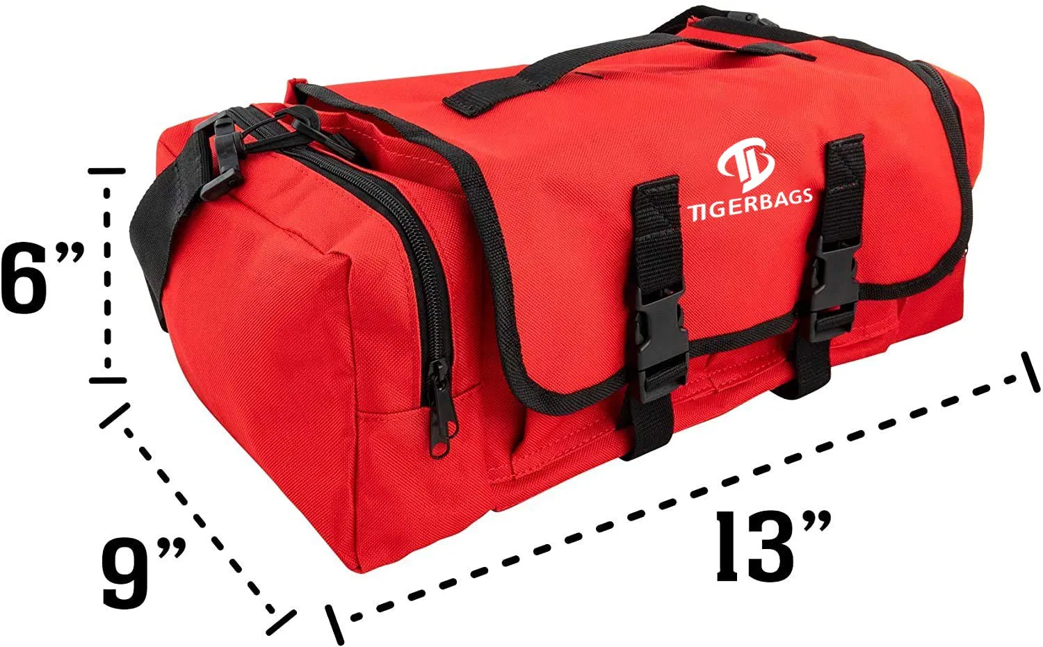 High Capacity Portable Tactical First Aid Kit Is Waterproof and Durable