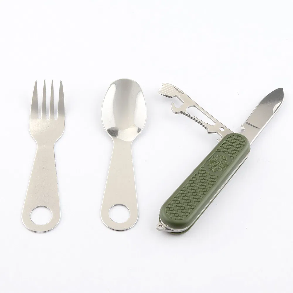 Foldable Cutlery Outdoor Camping Multifunctional Portable Outdoor Cutlery Kit