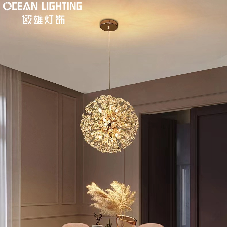 Pendant Light Chandelier Crystal Pendant Lamp Interior Mood Lighting