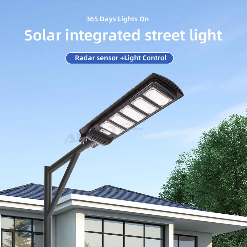 Sustainable Solar Street Lighting Solutions: 50W to 250W Options