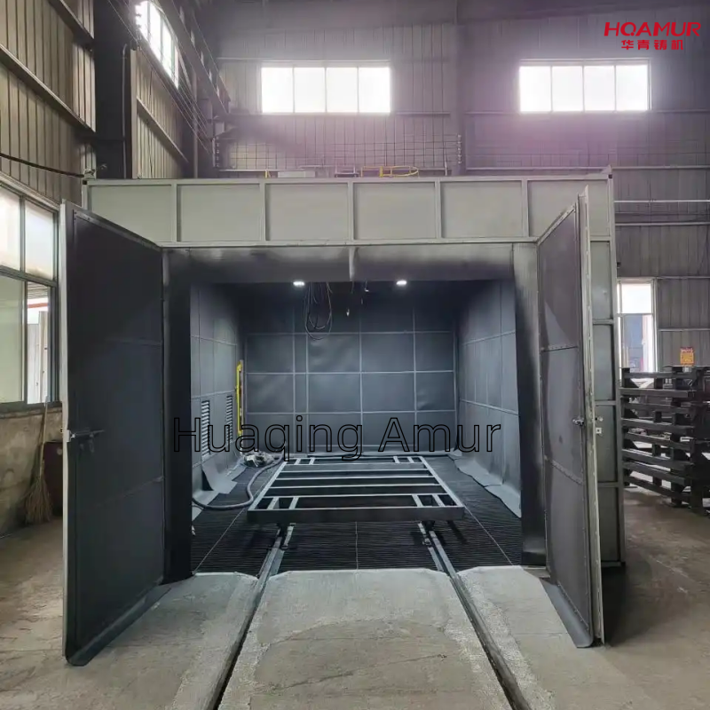 Efficient Air Blast with Q261 Sand Blasting Booth Design