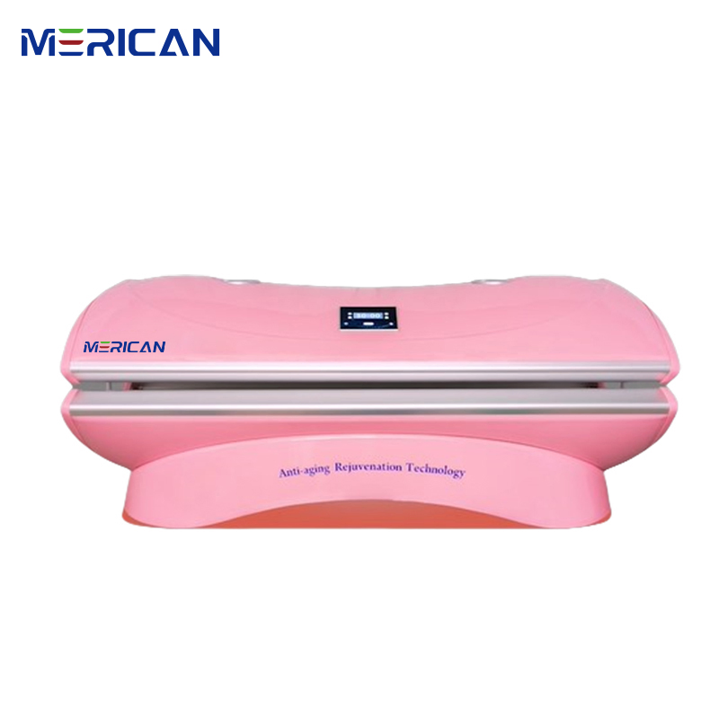 Merican Full Body Photobiomodulation LED Infrared Light Therapy Bed Skin Whitening Pain Relief Health Care Wound Healing Phototherapy PDT Health Devices