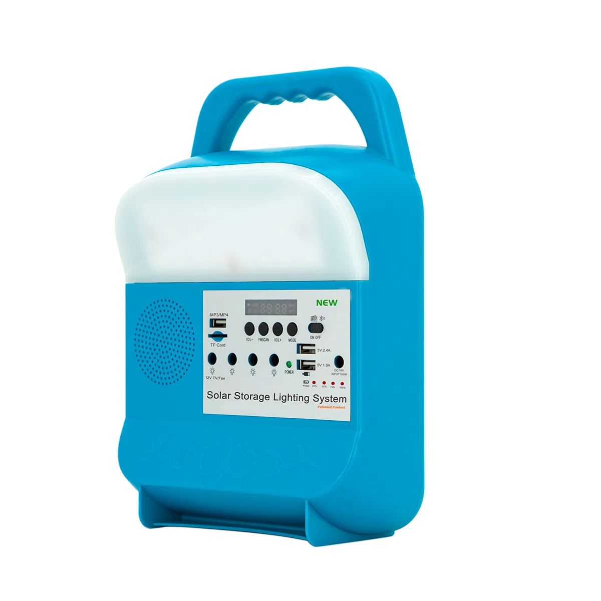 Sustainable Solar Lighting Kit with Portable Radio Features