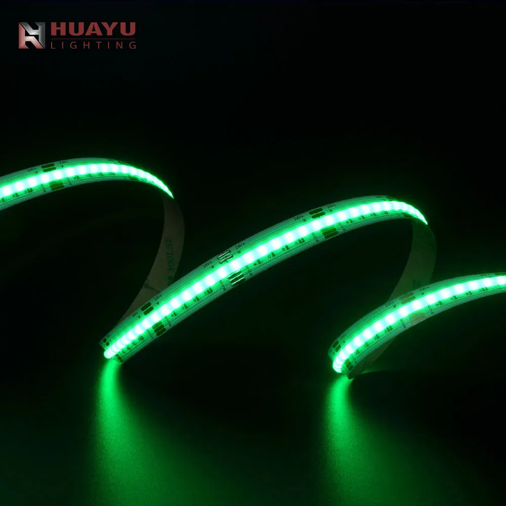 Flexible Bright COB 840d RGBW Monochrome Dual Color Temperature RGB Energy Saving Lighting LED Strip
