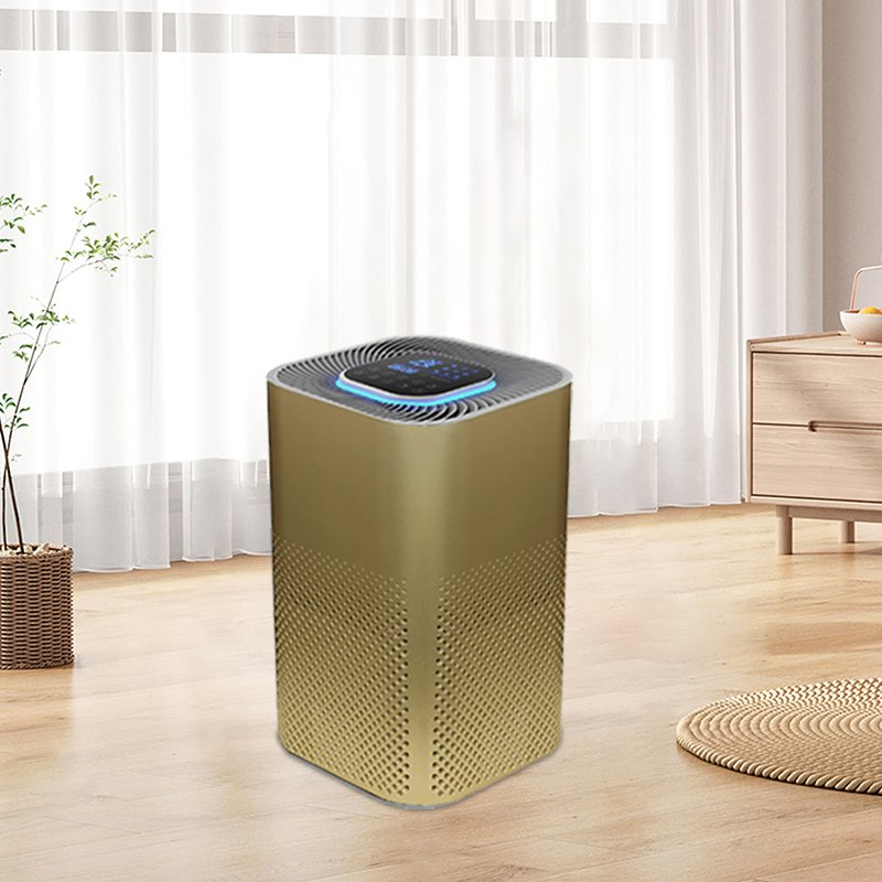 Multicolor LED Air Purifier Machine, 15W Mood Lighting and Aromatherapy Compatibility