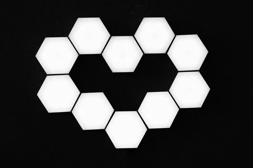 Hexagonal LED Light 14