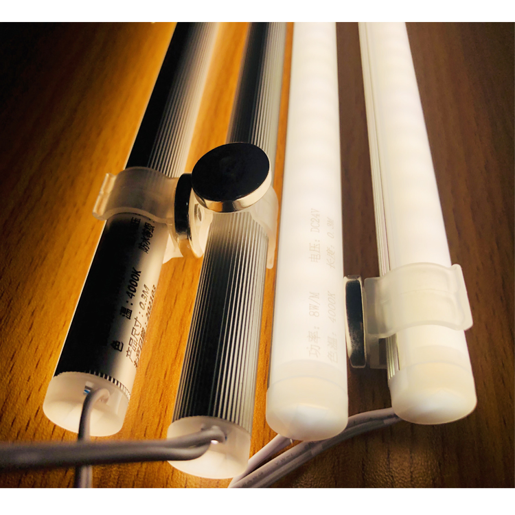 Energy Efficient Circular Shelf Lighting for Retail Spaces