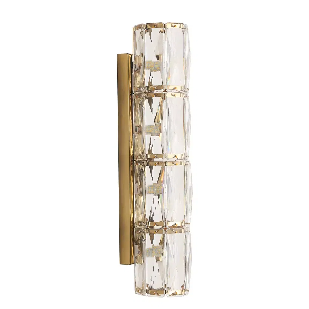 Chic Crystal Wall Light Fixture for Contemporary Decor