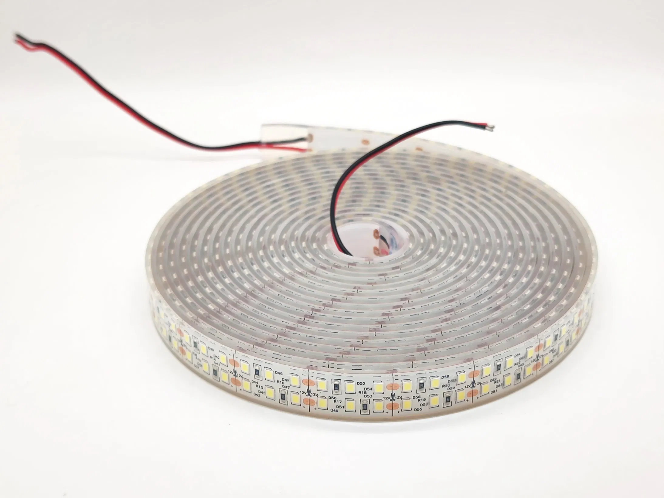 Dongguan Low Price Single/RGB Connection 5 Meters/Reel 60 LEDs/M 12/24V LED Strip Light