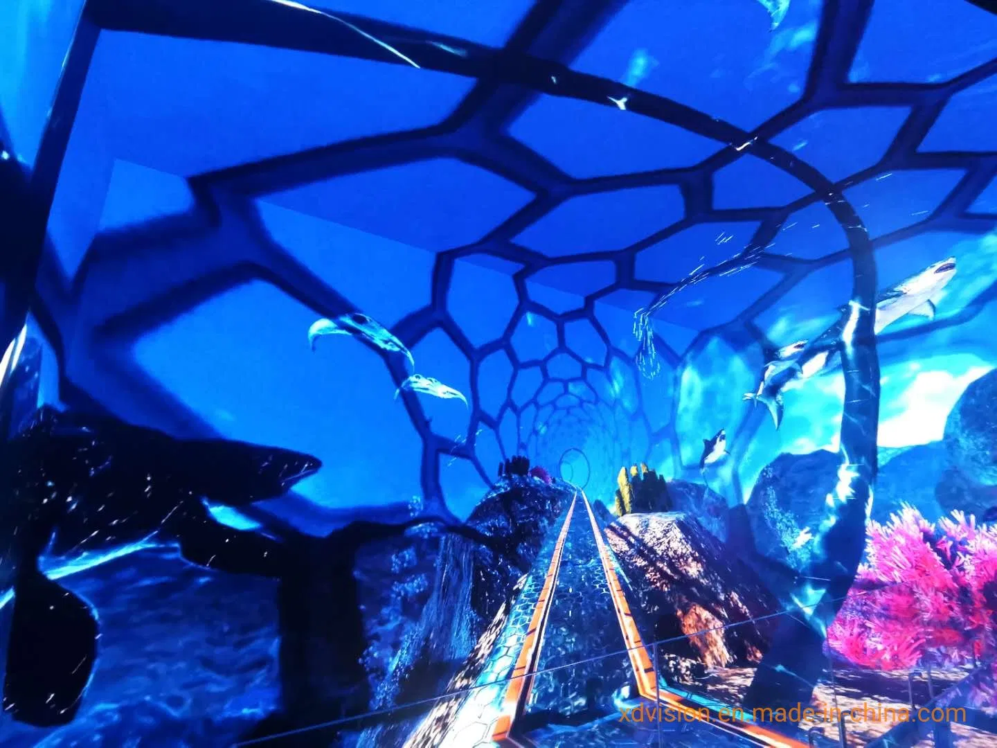 Immersive 3D LED Display Wall Stage 3D Vr Xr Studio LED Immersive Display Solution