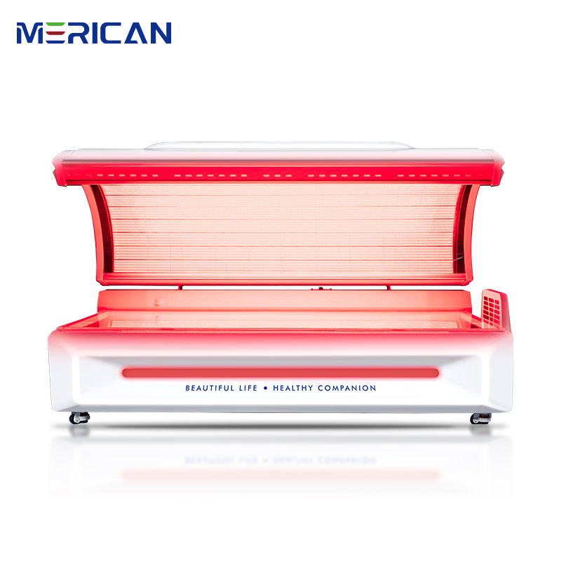 Merican Factory Direct Sale Photobiomodulation Pbmt Machine OEM/ODM Infrared LED Red Light Therapy Bed Beauty Care Weight Loss PDT Phototherapy Device