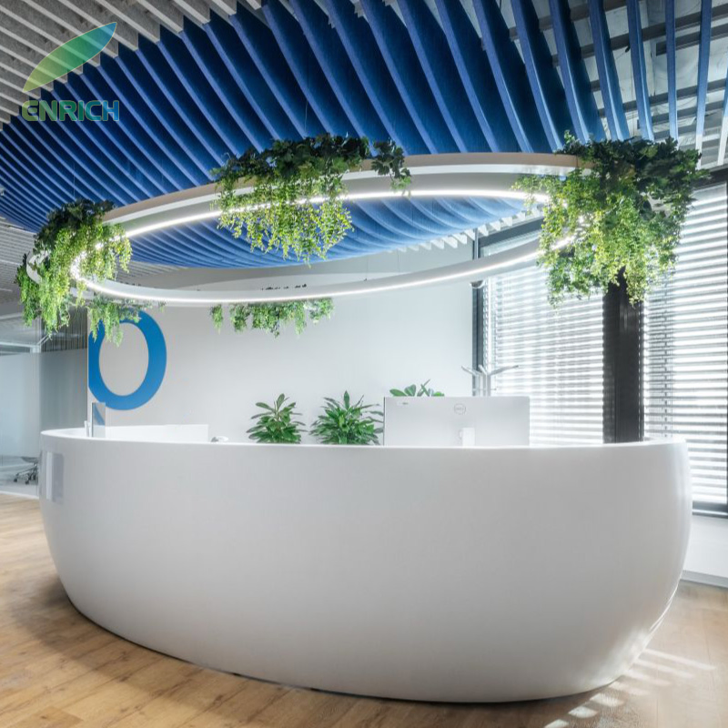 Biophilic LED Plants Pendant Lighting Decor Chandelier Dali Casambi Reception Lounge Restaurant