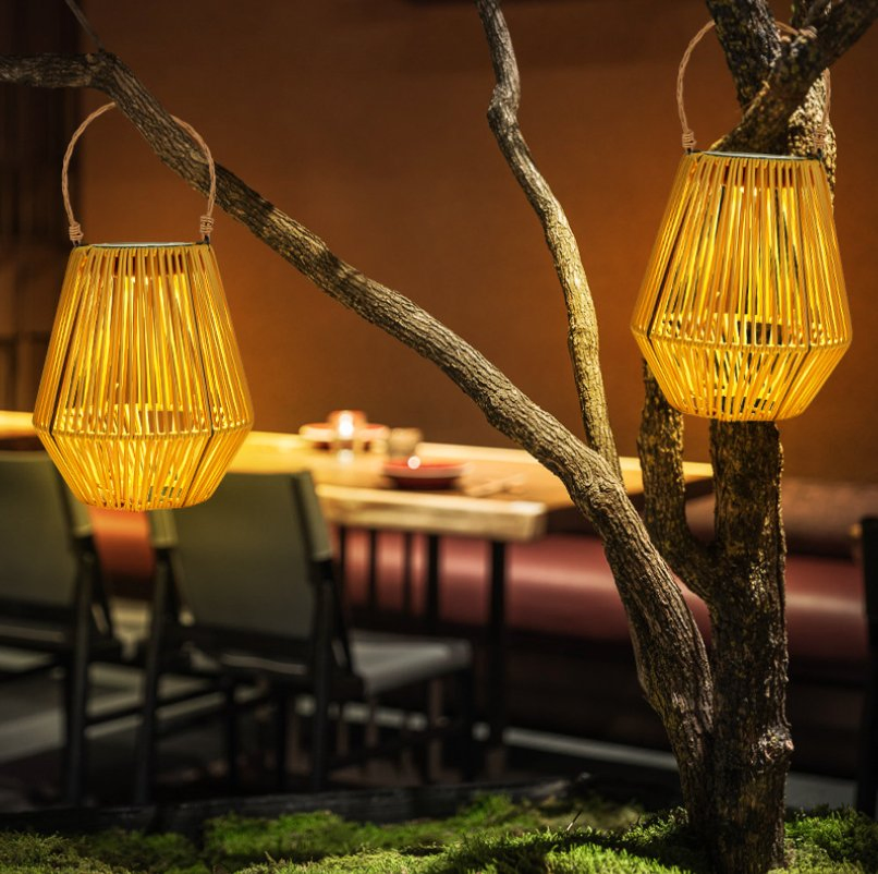 Handmade Solar Woven Portable Night Lighting for Sustainable Lighting