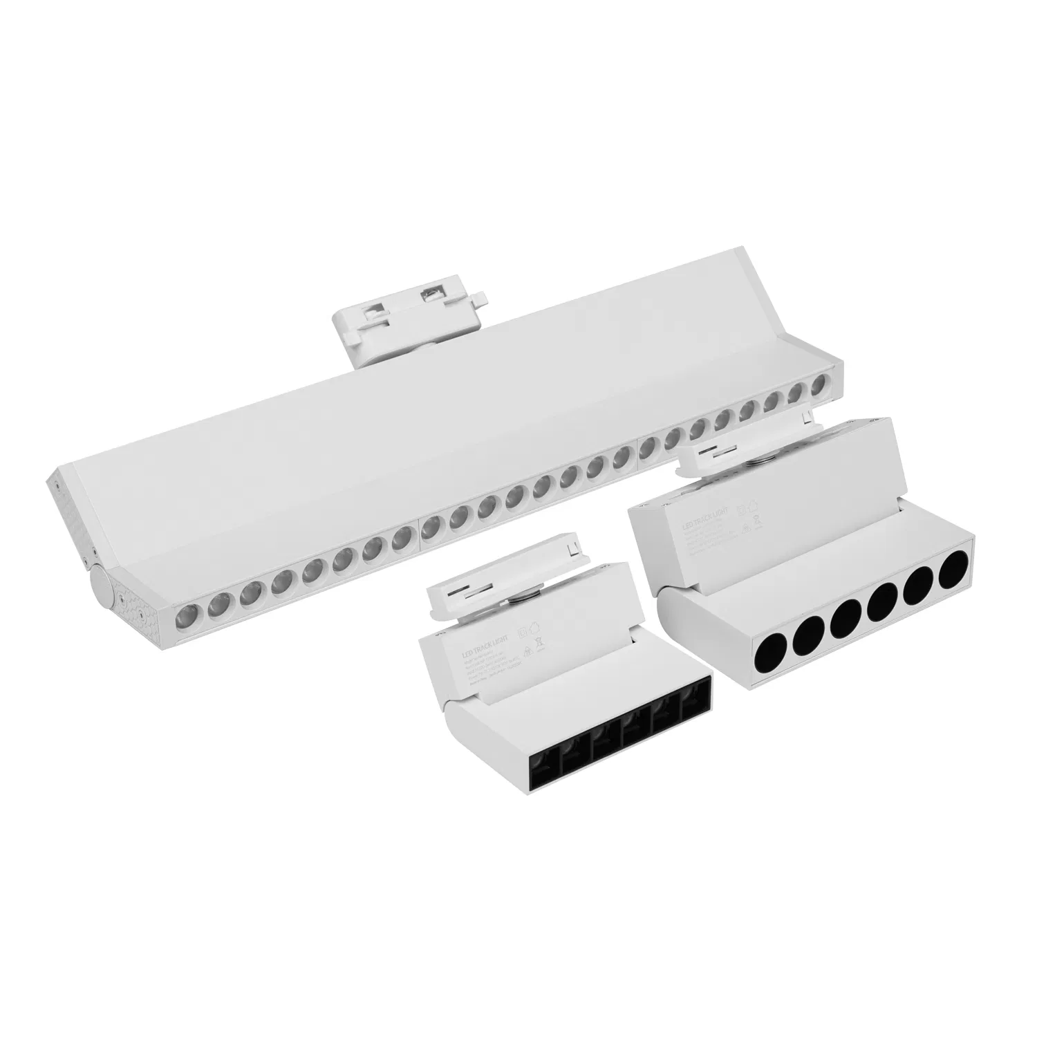 48V Low-Voltage Magnetic Track Lighting System - Tool-Free Snap-on Design with IP44 Safety Rating for Retail &amp; Gallery Spaces