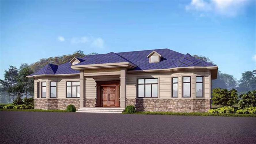 New Light Steel Villa House Double Layered Chinese European Customized House