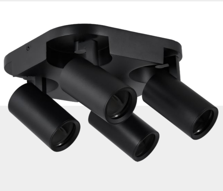 Premium Adjustable LED Ceiling Light Fixture for MR16 GU10 Bulbs