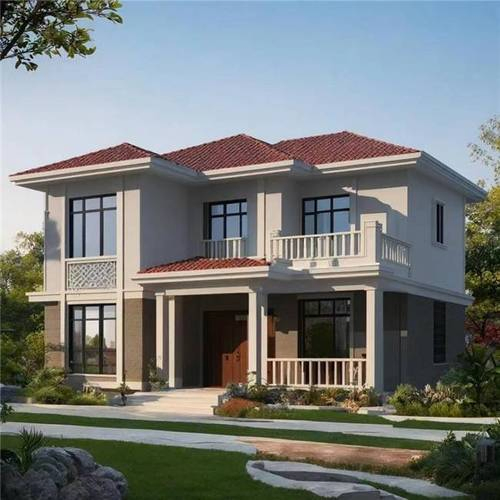 Luxury Customizable Prefab Villa with Smart Home Features