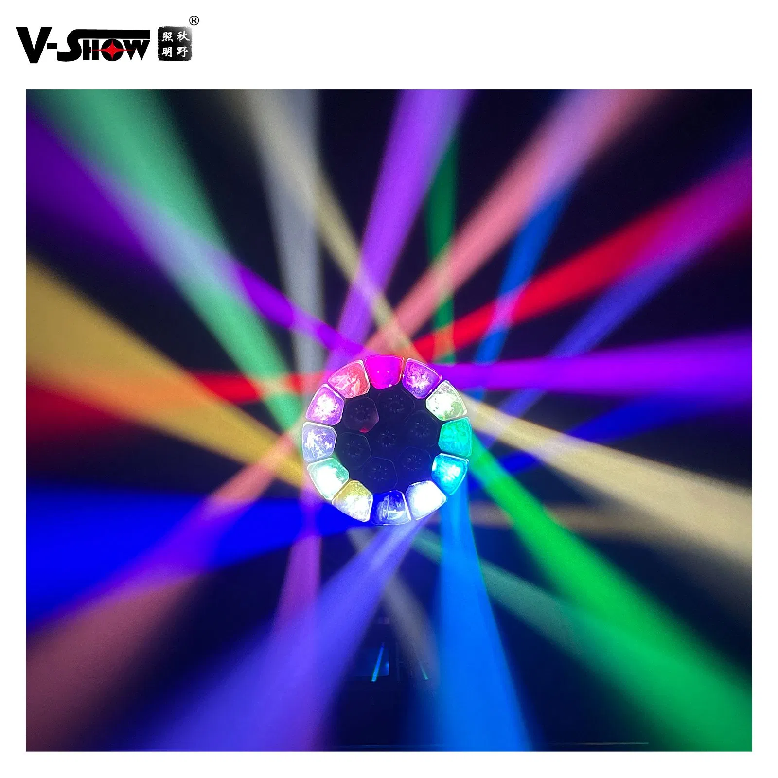 Vshow B-Eye 19*40W RGBW LED Stage Lighting for Clubs and Events