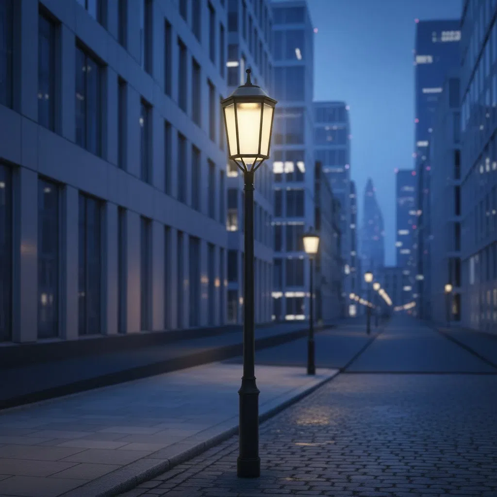 New Romanico Urban Luminaires, Alumbrado Urbano, Alumbrado Publico Parking