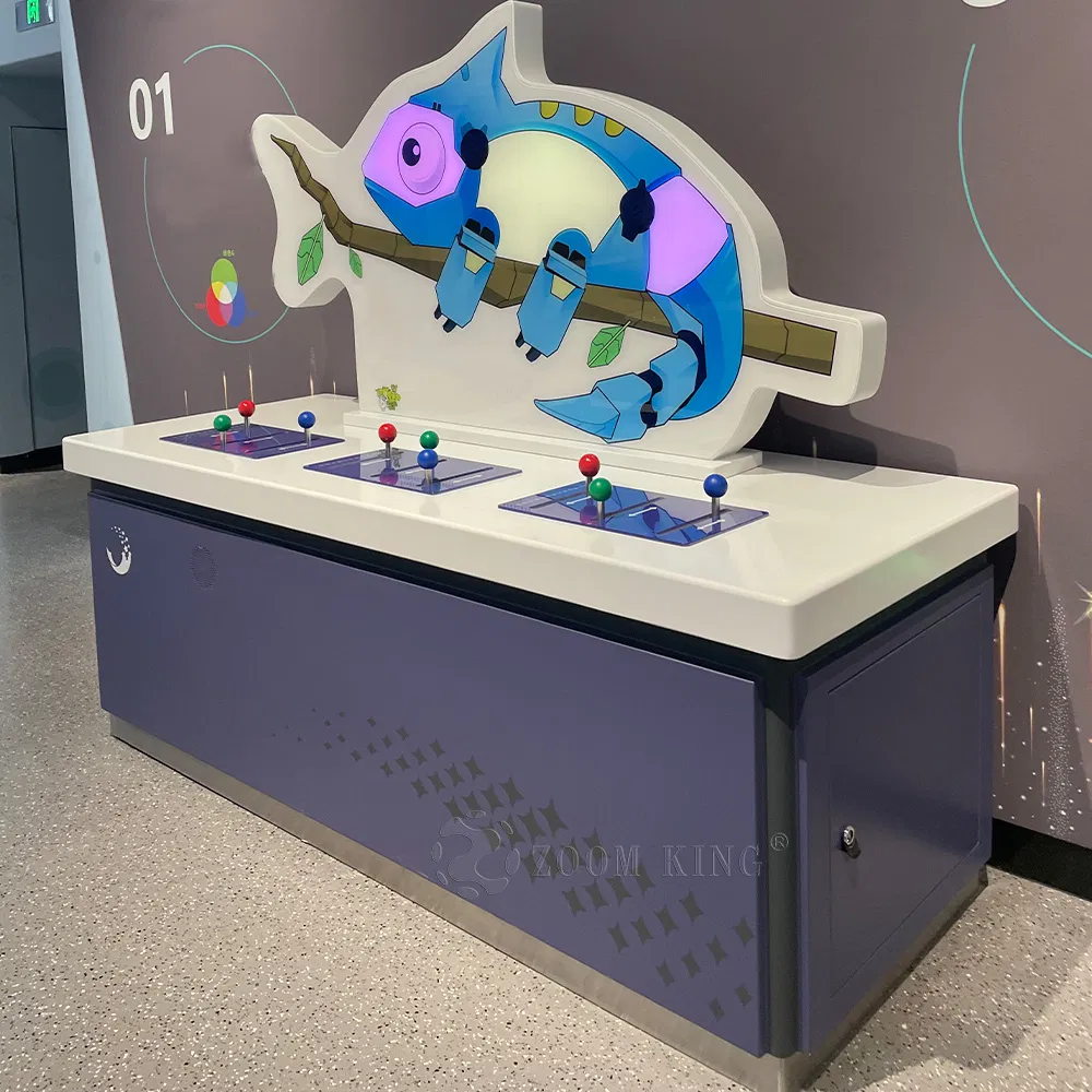 "Chameleon" Optical Interactive Exhibit - Bionic Color-Changing Device, Children's Science Education, Light Absorption &amp; Reflection Experiment