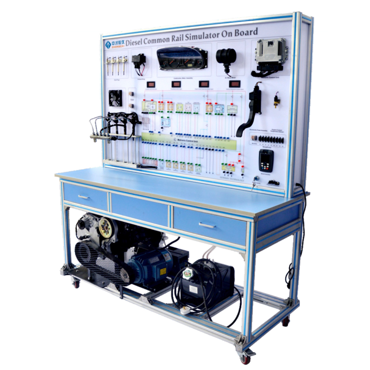 Automotive Vocational Training Equipment Engine Electronic Fuel Injection System Simulator