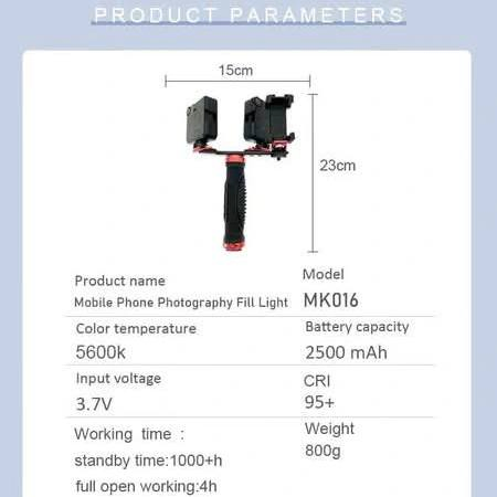 Dental Flash Light Photography Equipment Dentistry LED Oral Filling Light for Dentist Treatment Lighting Brightness Adjustment