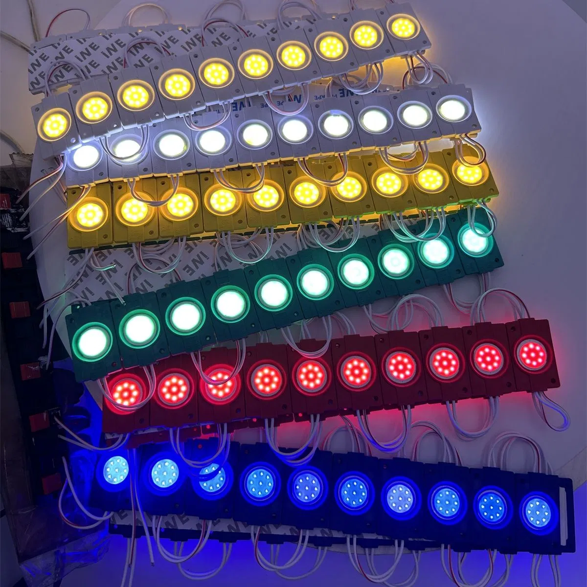 Classic Design COB LED Module Light 2.4watts 12V DC Outdoor IP65 White Red Yellow Blue Green Pink for Light Box Board Signs